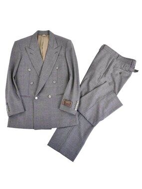 Gucci | Suits & Blazers | Gucci Light Blue Patterned Suit | Poshmark